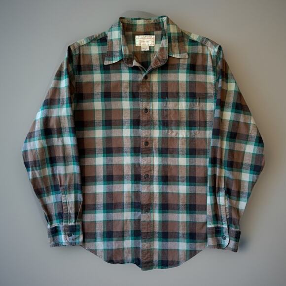 Filson Flannel Service Shirt Small Multicolor Heavy Cotton Workwear Seattle - Picture 1 of 9